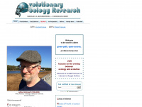 evolutionary-ecology.com Webseite Vorschau
