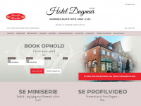 hoteldagmar.dk Webseite Vorschau