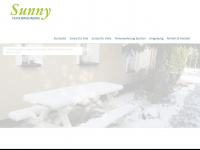 sunny-ferienwohnung.de Webseite Vorschau
