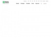 rwa.hu Webseite Vorschau