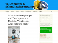 schmutzwasser-und-tauchpumpe.de Webseite Vorschau