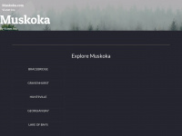 muskoka.com Webseite Vorschau