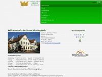 krone-kleinheppach.de Webseite Vorschau