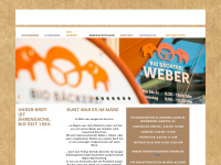 biobaeckerweber.de Webseite Vorschau