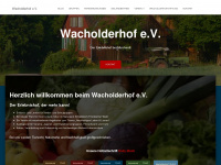 wacholderhof-ev.de Webseite Vorschau