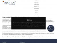 apprico.de Webseite Vorschau