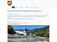 fischereiverein-berchtesgaden.de Webseite Vorschau