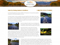 utahflyfishing.com Webseite Vorschau