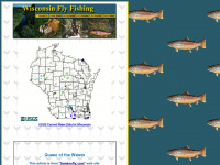 wisflyfishing.com Webseite Vorschau