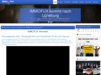 immofux-lueneburg.de Webseite Vorschau