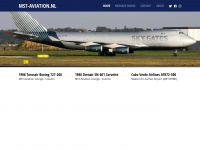 mst-aviation.nl Webseite Vorschau