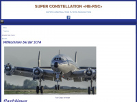 superconstellation.ch Webseite Vorschau