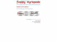 floppymyriapoda.de Webseite Vorschau