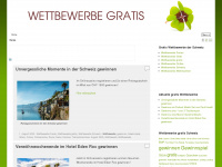 wettbewerbegratis.ch Webseite Vorschau