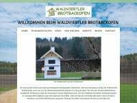 waldviertler-brotbackofen.at Webseite Vorschau