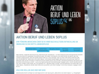 aktion-beruf-und-leben-50plus.de Webseite Vorschau