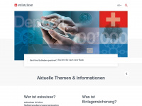 esisuisse.ch Webseite Vorschau
