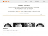 hobsons-international.com Webseite Vorschau