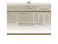 manuel-metz.de Webseite Vorschau