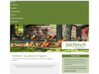 fairfleisch.de Webseite Vorschau