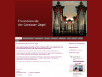 freundeskreis-gersauerorgel.ch Webseite Vorschau