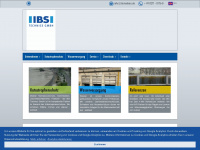 ibs-technics.com Webseite Vorschau