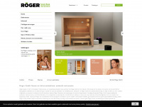 roeger-sauna.nl Webseite Vorschau