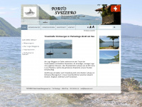 portosvizzero.ch Webseite Vorschau