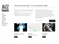 jazzfestival-esslingen.de Webseite Vorschau