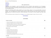 ezee-commerce.de Webseite Vorschau