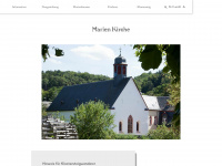 marienkirche-aulhausen.de Webseite Vorschau