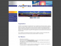 acortec.net Webseite Vorschau