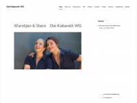 kabarett-wg.de Webseite Vorschau