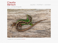 claudia-baertsch.ch Webseite Vorschau