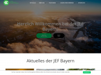jef-bayern.de Webseite Vorschau