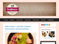 foodflaneur.de Webseite Vorschau