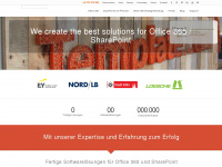 sharepoint-template.com Webseite Vorschau