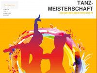 tanz-meisterschaft.ch Webseite Vorschau