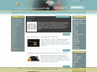 tecsart.com Webseite Vorschau