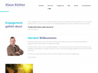klaus-ruether.de Webseite Vorschau
