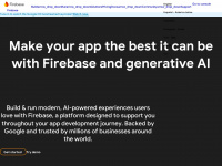firebase.google.com Webseite Vorschau
