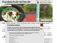 hundeschule-sicher.de Webseite Vorschau