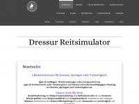 dressur-reitsimulator.de Webseite Vorschau