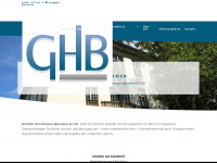 ghb-partner.de Webseite Vorschau