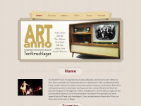 art-anno.at Webseite Vorschau