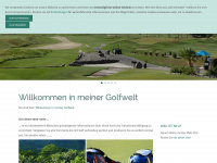 meine-golfwelt.de Webseite Vorschau