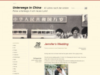 unterwegsinchina.wordpress.com Webseite Vorschau