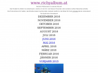 richyalbum.at Webseite Vorschau