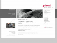 gschwend-kunststoff.ch Webseite Vorschau