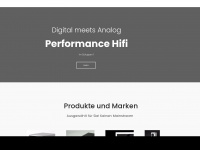 performance-hifi.de Webseite Vorschau